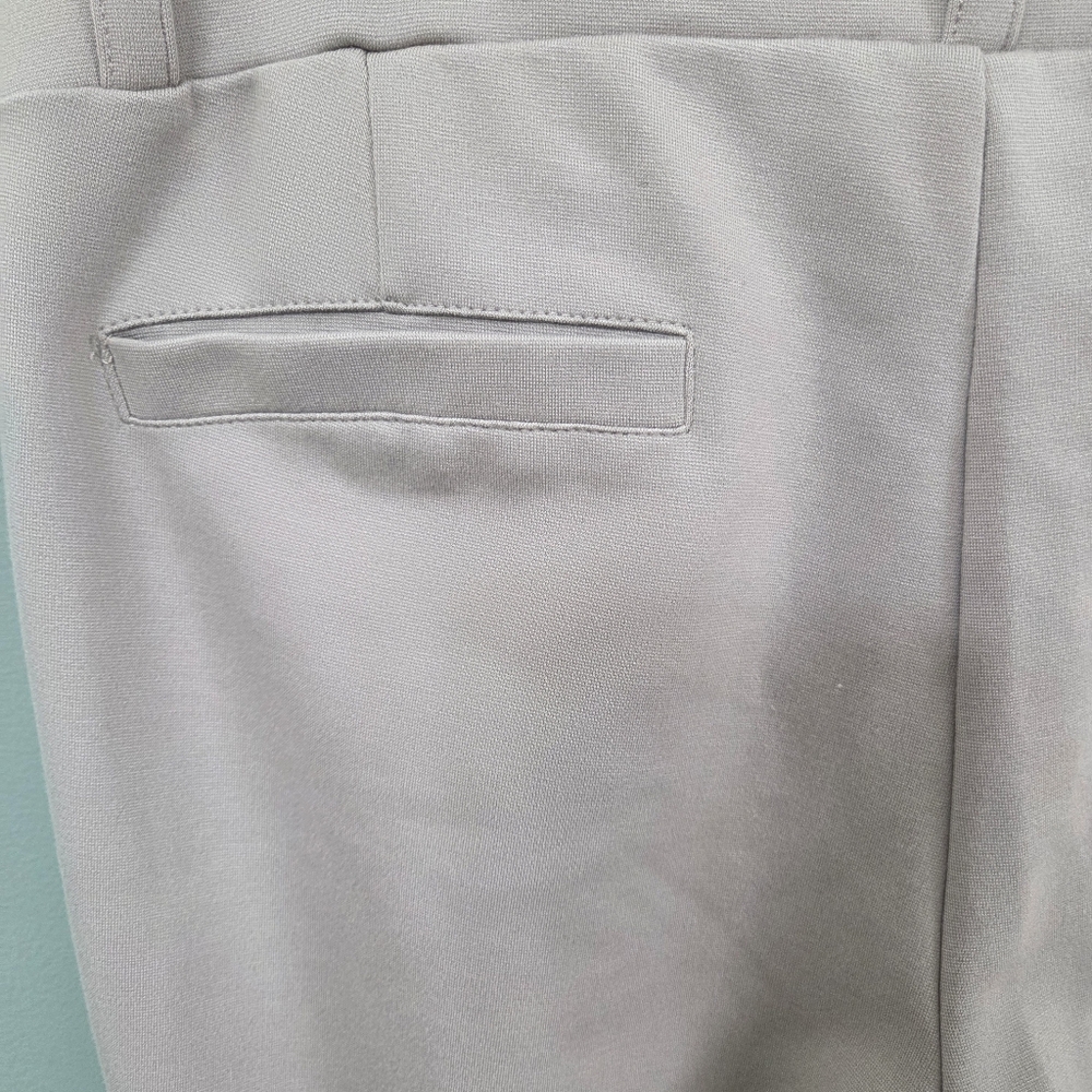 Fishers Finery Womens Tall Grey Pants Large Pullon Stretch Business Casual Comfy - Picture 9 of 11